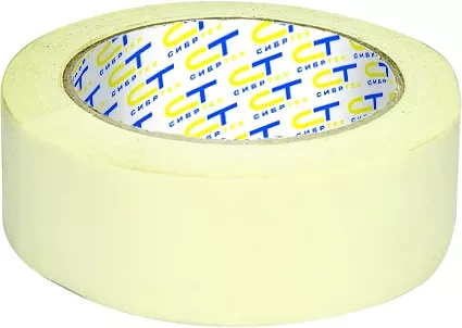 Лента малярная 48 мм х 25 м на бумажной основе  СИБРТЕХ 88832 купить в Челябинске