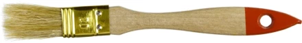 Кисть плоская ЗУБР &quot;УНИВЕРСАЛ-ОПТИМА&quot;, светлая щетина, деревянная ручка, 20мм 01099-020_z01 купить в Челябинске