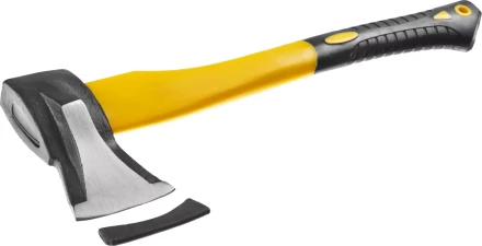 Топор-колун STAYER &quot;PROFESSIONAL&quot; кованый с двухкомпонентной фиберглассовой рукояткой, &quot;ушастый&quot;, 1кг/450мм 20623-10 купить в Челябинске