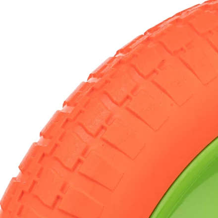 Колесо полиуретановое Сибртех 3.00-8, длина оси 90 мм, подшипник 16 мм, 689755 купить в Челябинске