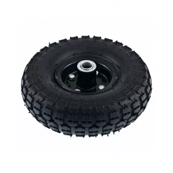 Колесо пневм. 4.10/3.50–4 с несим.ступ. D260мм. подш. внут.диам. 20мм. длина оси - 50мм PALISAD 68970 купить в Челябинске