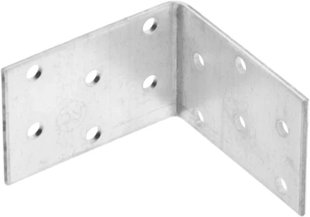 Крепежный угол ЗУБР &quot;МАСТЕР&quot; равносторонний, 40х60х60мм, 20шт 310205-040-060 купить в Челябинске