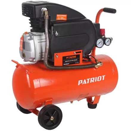 Компрессор масляный поршневой прямой привод PATRIOT EURO PT24/240  купить в Челябинске