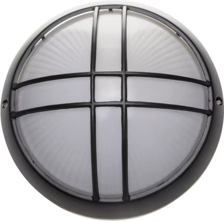 Светильник уличный СВЕТОЗАР &quot;ОРБИТА&quot; влагозащищенный, цвет черный, 100Вт SV-57313-B купить в Челябинске