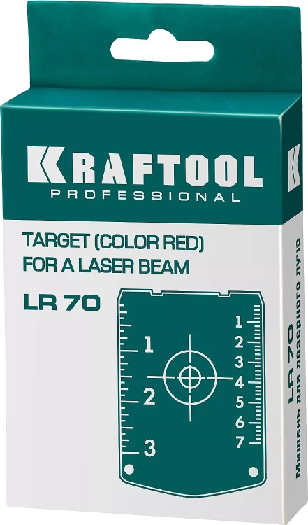 Мишень для лазерных приборов KRAFTOOL 34725 купить в Челябинске