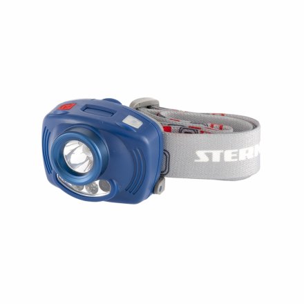 Фонарь налобный Extreme ABS 3 режима ИК сенсор CREE XP-E LED 3 Вт 120 Лм + 2 red 8 ч 3хААА Stern 90566 купить в Челябинске