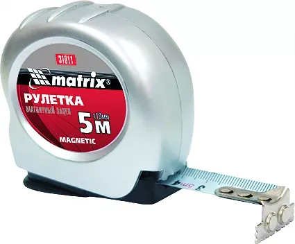 Рулетка Magnetic 3 м х 16 мм магнитный зацеп  MATRIX 31010 купить в Челябинске