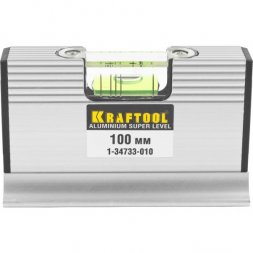 Уровень KRAFTOOL &quot;PRO&quot; для &quot;водных&quot; работ, 100мм 1-34733-010