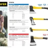 Топор-колун STAYER "PROFESSIONAL" кованый с двухкомпонентной фиберглассовой рукояткой, "ушастый", 2кг/720мм 20623-20 купить в Челябинске
