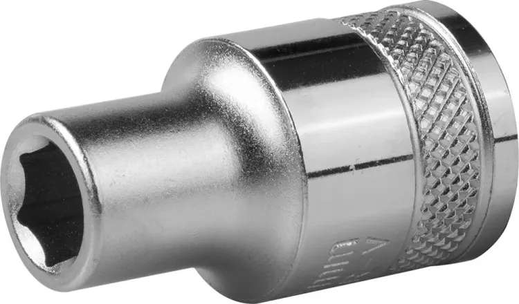 Торцовая головка KRAFTOOL "INDUSTRIE QUALITAT", Cr-V, FLANK, хромосатинированная, 1/2", 8 мм 27805-08_z01 купить в Челябинске
