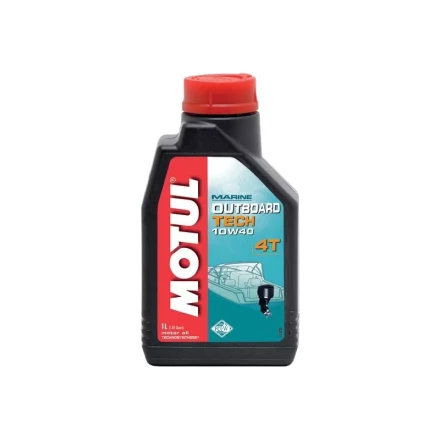 Масло Motul Outboard Tech 4T 10W40 1 Литр купить в Челябинске