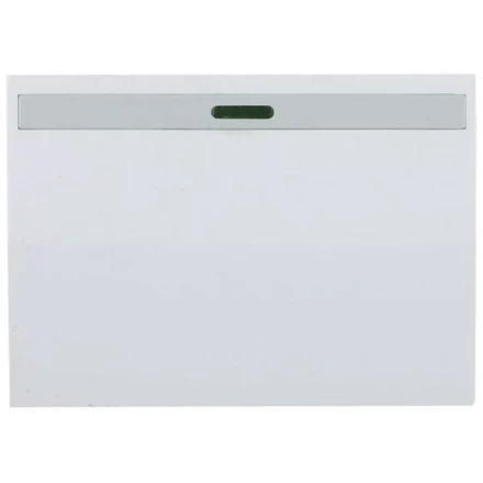 Выключатель СВЕТОЗАР &quot;ЭФФЕКТ&quot; проходной, с эффектом свечения, одноклавишный, без вставки и рамки, белый, 10A/~250B SV-54438-W купить в Челябинске