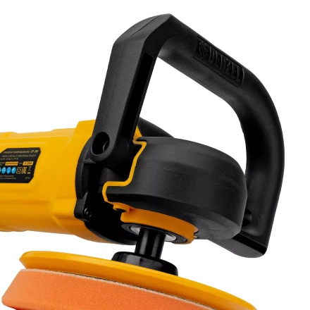 Машина полировальная Denzel CP-180, 1400 Вт, 180 мм, 0-3000 об/мин 27701 купить в Челябинске