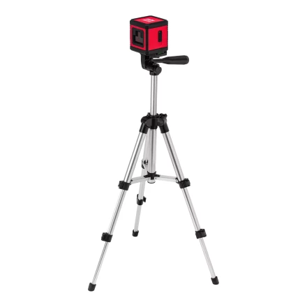 Лазерный уровень MTX XQB RED Pro SET, 10 м, красный луч, батарейки, штатив 350185 купить в Челябинске