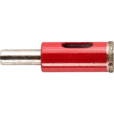 Сверло ЗУБР алмазное трубчатое по кафелю, керамике, зерно 60, 14мм 29850-14 купить в Челябинске