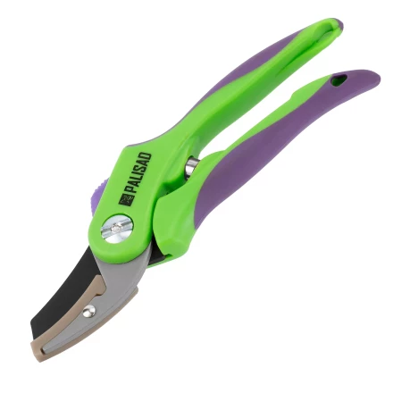 Секатор с наковальней Palisad, 200 мм, двухкомпонентные рукоятки, 605518 купить в Челябинске