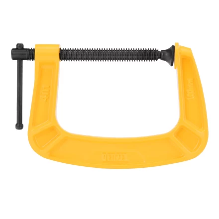 Струбцина G-образная Denzel, усиленная, 100 мм, 20643 купить в Челябинске