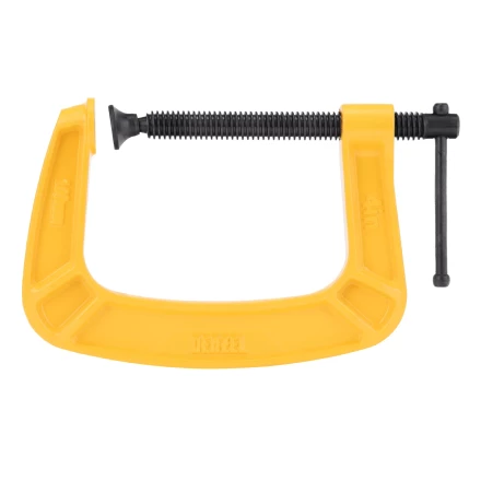 Струбцина G-образная Denzel, усиленная, 100 мм, 20643 купить в Челябинске