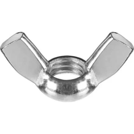 Гайка ЗУБР &quot;МАСТЕР&quot; барашковая, DIN 315, оцинкованная, M4, 5кг 303730-04 купить в Челябинске