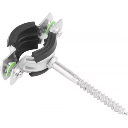 ЗУБР. Хомут трубный оцинкованный, с шурупом, 1/2&quot;, 150шт 37854-20-24-150 купить в Челябинске