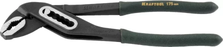 Клещи переставные &quot;EXPERT&quot;, Cr-V, коробчатый шарнир, захват до 35мм / 1&quot;, 175мм, KRAFTOOL 22359-18 купить в Челябинске
