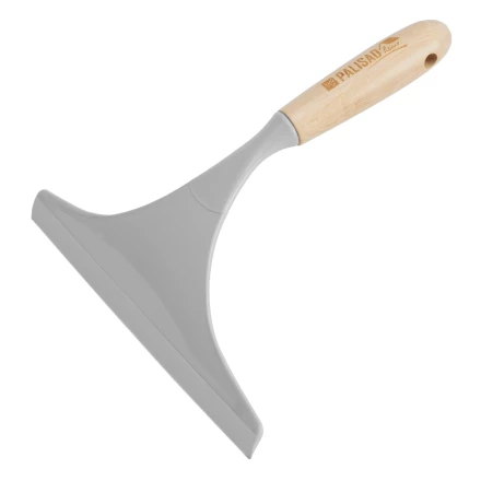 Водосгон оконный 235х230 мм, бамбуковая рукоятка, Home// Palisad 93569 купить в Челябинске