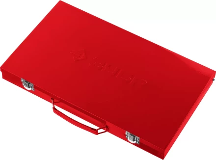 Набор ЗУБР &quot;ЭКСПЕРТ&quot; с металлореж. инструментом,метчики однопроход. и плашки,оснастка, экстракторы-в метал.боксе 65пред. 28118-H65 купить в Челябинске