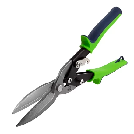 Ножницы по металлу Сибртех 78339, удлиненные, 285 мм, пряморежущие, двухкомпонентные обрезиненные рукоятки купить в Челябинске