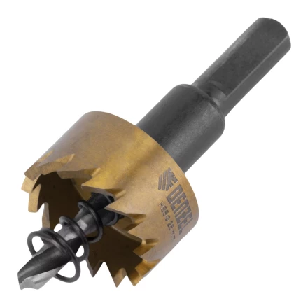 Коронка по металлу HSS, 26 мм, нитридтитановое покрытие Denzel 724105 купить в Челябинске