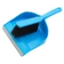 Набор: совок с кромкой 330 x 225 мм и щетка-сметка 285 мм, голубой, Home Palisad 933105 купить в Челябинске
