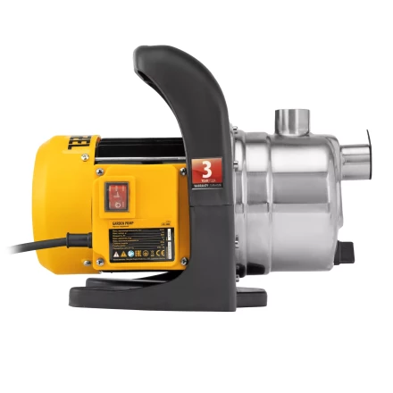 Садовый поверхностный насос Denzel GPL800Х 97302, 800 Вт, 3200 л/ч, подъем 42 м, нержавейка купить в Челябинске