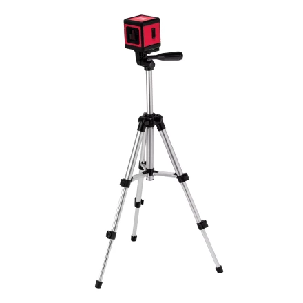 Лазерный уровень MTX XQB GREEN Pro SET 350195, 20 м, зеленый луч, батарейки, штатив купить в Челябинске