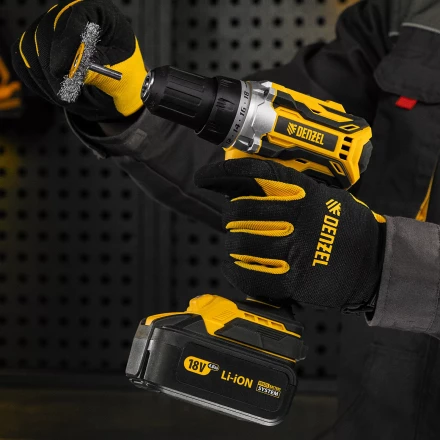 Щетка для дрели, 60 мм, Плоская, со шпилькой, нержавеющая витая проволока Denzel 744463 купить в Челябинске