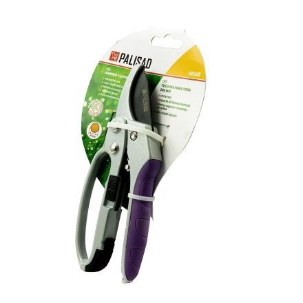 Секатор прямого реза Palisad, 200 мм, храповой механизм, металлические обрезиненные рукоятки, Luxe 605608 купить в Челябинске