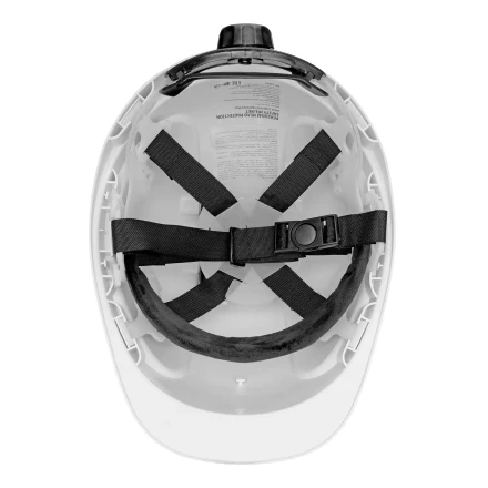 Каска защитная ударопрочная Denzel 89204, ABS/PC, плавная регулировка, модель «Форвард» (К-05),белая купить в Челябинске