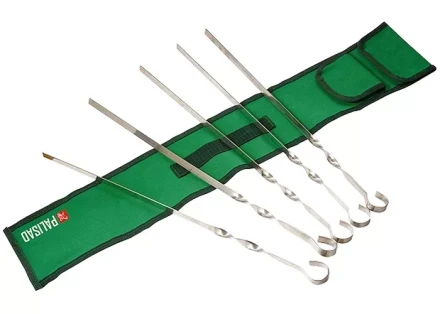 Шампуры с чехлом 45 см 6 шт PALISAD Camping 69573 купить в Челябинске