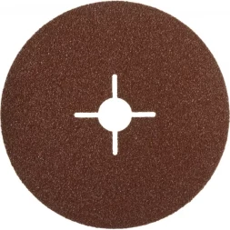 Круг шлифовальный ЗУБР "ПРОФИ" фибровый, для УШМ, P40, 180х22мм, 5 листов 35585-180-040