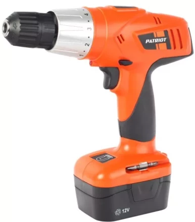 Дрель-шуруповерт аккумуляторная PATRIOT BR 125 в кейсе купить в Челябинске