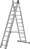 Лестница ЗУБР универсальная, трехсекционная со стабилизатором, 12 ступеней 38831-12 купить в Челябинске