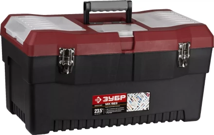 Ящик ЗУБР &quot;МАСТЕР&quot; пластиковый для инструмента, 597x342x321мм (23,5&quot;) 38325_z01 купить в Челябинске