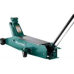 Домкрат гидравлический подкатной "High-Lift", удлиненный, 10т, 160-560мм, KRAFTOOL 43455-10 43455-10