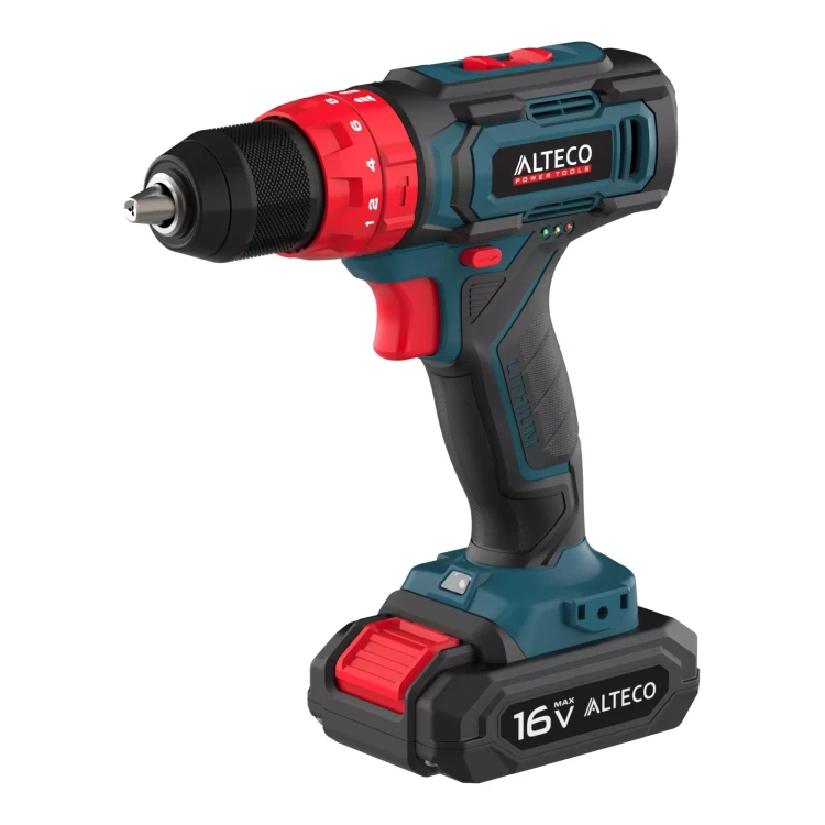 Аккумуляторная ударная дрель-шуруповерт ALTECO CID 16-28 71395 купить в Челябинске