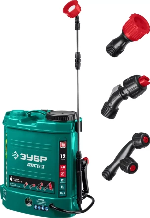 ЗУБР 12 л, аккумуляторный опрыскиватель (ОПС-12) купить в Челябинске