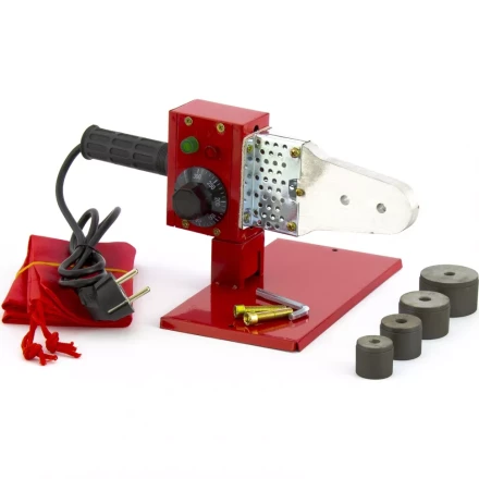 Аппарат для сварки пластиковых труб KW 600 600 Вт 300 °C 20-25-32-40 мм блистер KRONWERK 94212 купить в Челябинске