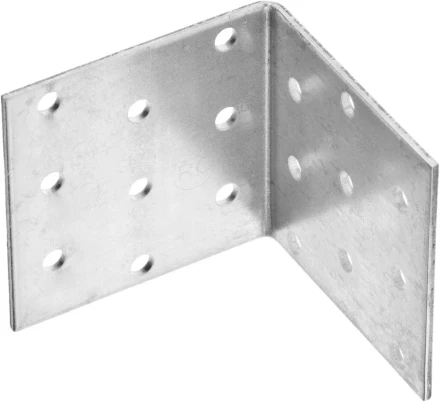 Крепежный угол ЗУБР &quot;МАСТЕР&quot; равносторонний, 60х60х60мм, 20шт 310205-060-060 купить в Челябинске