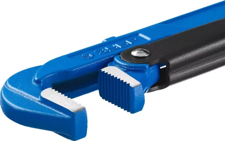 Ключ трубный рычажный ЗУБР &quot;ПРОФЕССИОНАЛ&quot;, прямые губки, цельнокованый, Сr-V, № 2,  1,5&quot; 27335-2_z01 купить в Челябинске