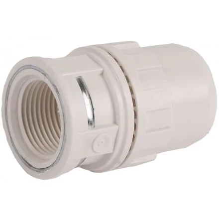 Муфта ЗУБР &quot;ШиреФит&quot; соединительная, &quot;штуцер с гайкой - внутренняя резьба&quot;, 26мм-3/4&quot; 51462-26-3/4 купить в Челябинске