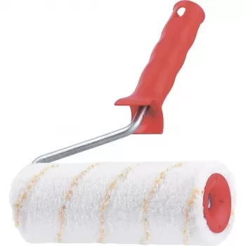 Валик  &quot;МИКРОФИБРА&quot;, с ручкой 8мм, 250 мм, ворс 12 мм, D - 48 мм, D ручки - 8 мм, полиакрил  MATRIX 80773 купить в Челябинске