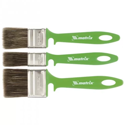 Набор кистей Работы по дереву 25 мм 35 мм 50 мм Color Line пластик Matrix 83379 купить в Челябинске