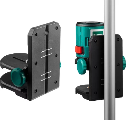 Нивелир лазерный линейный с держателем HC-1 и элевационным штативом ST-110 (35-110см), в кейcе, KRAFTOOL 34700-4 купить в Челябинске